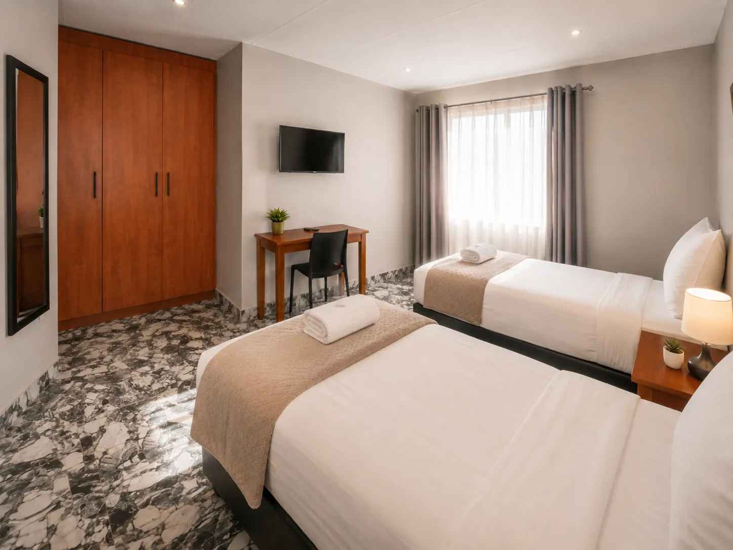 Standard Twin Room at Tanhwe Guest House