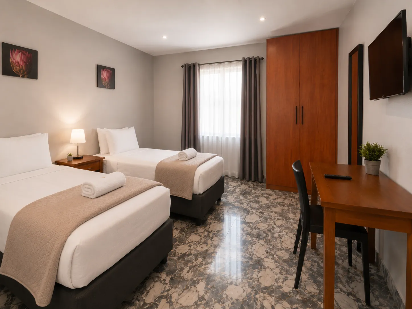 Standard Twin Room at Tanhwe Guest House