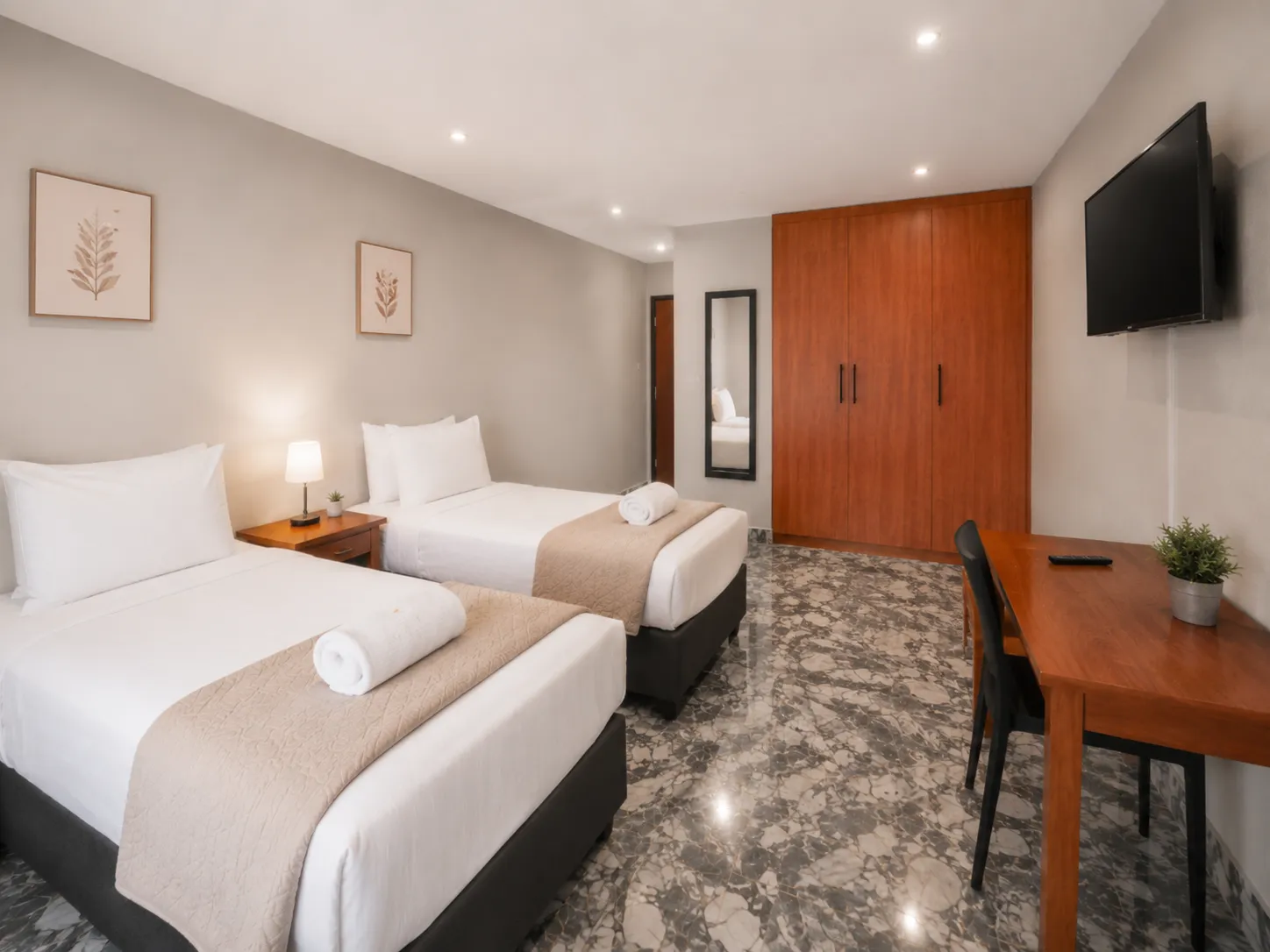 Standard Twin Room at Tanhwe Guest House